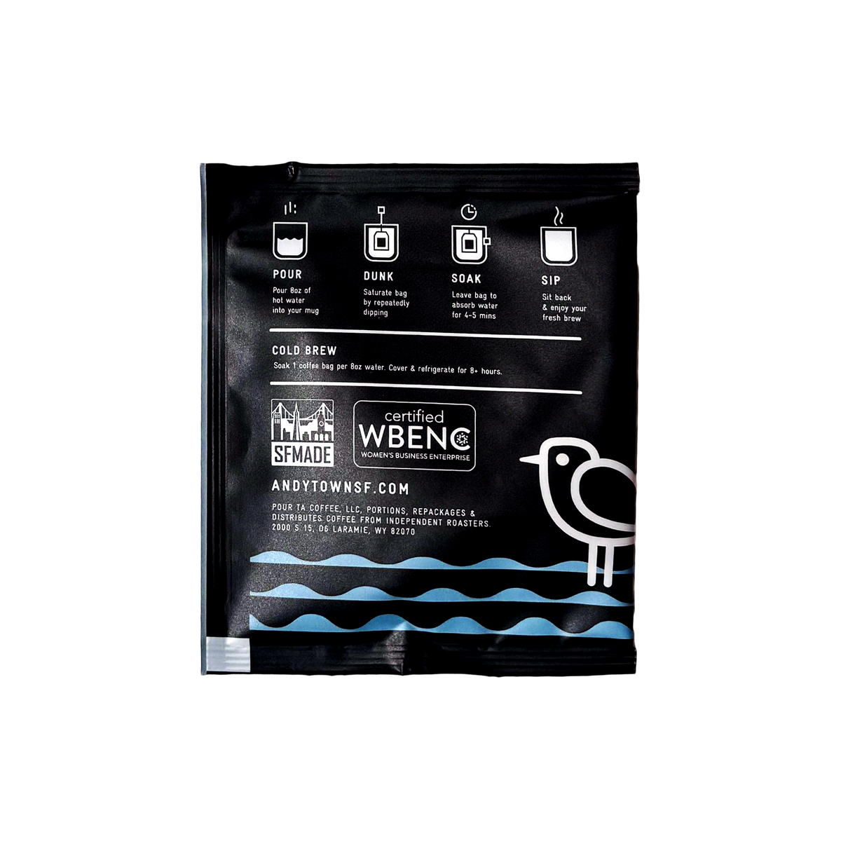 WIND & SEA SINGLE SERVE SACHET – Andytown Coffee Roasters
