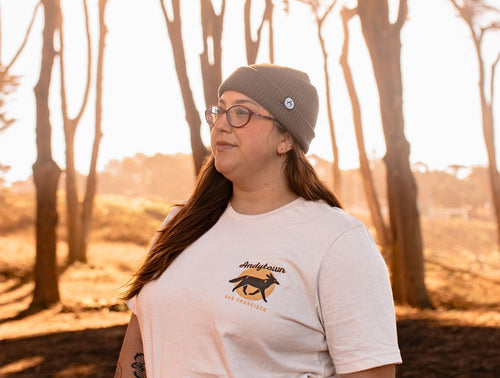 Fogtown Coyote Tee in Dust