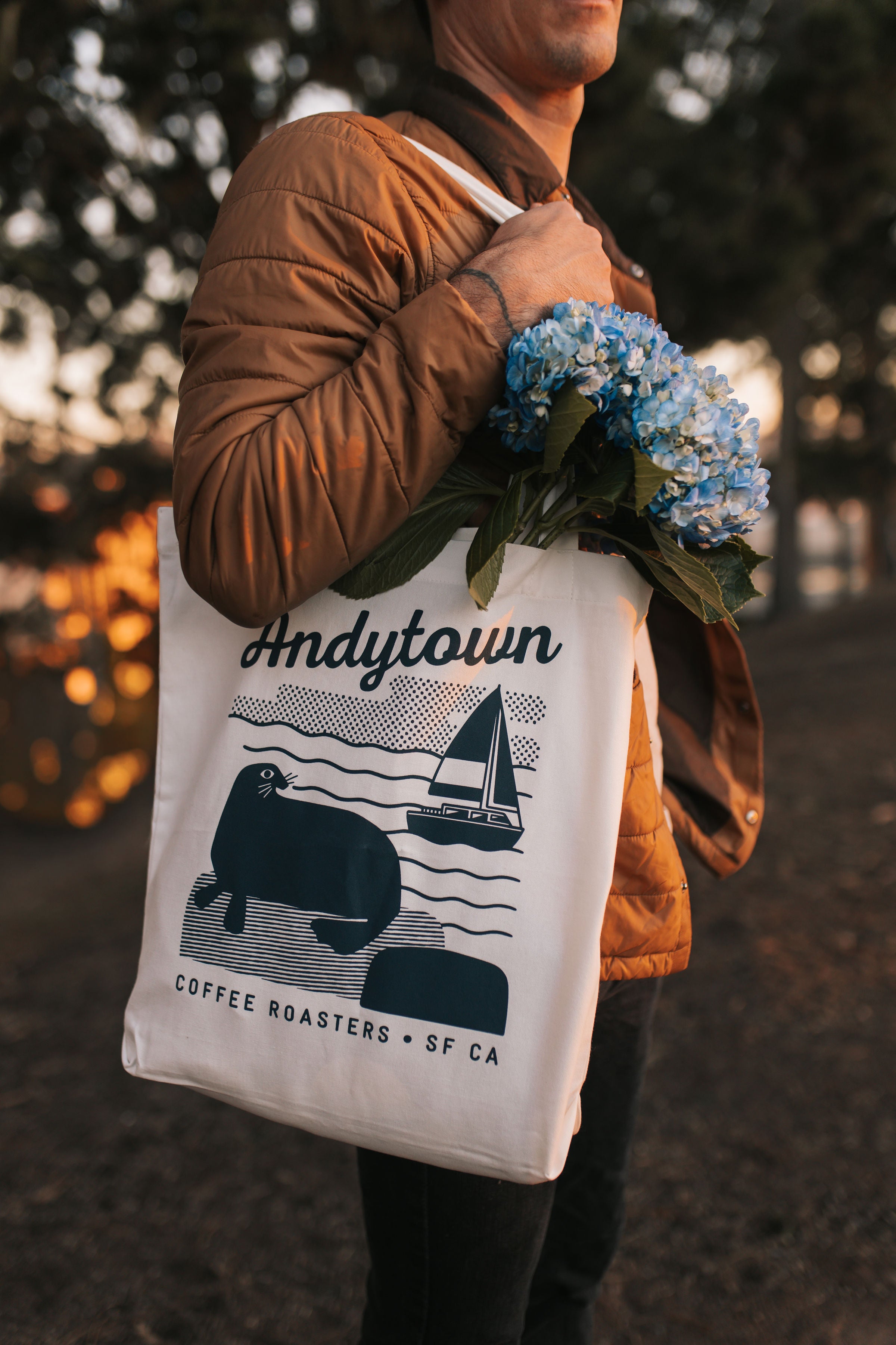 Andytown Seal Tote Bag