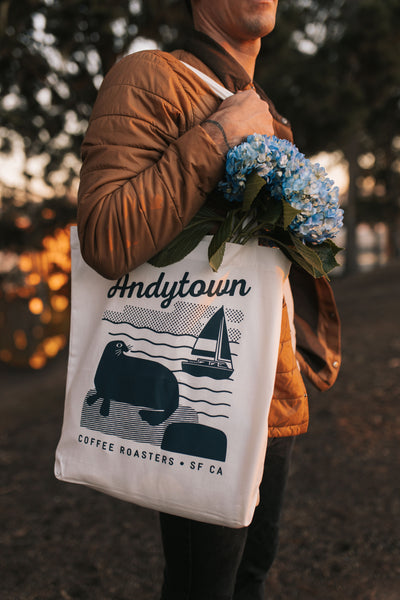 Andytown Seal Tote Bag