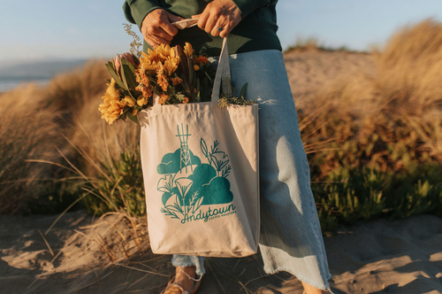 Sutro Poppy Tote