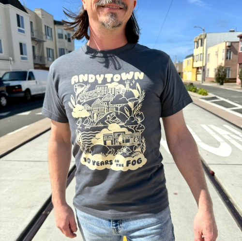 10 years in the fog tishirt