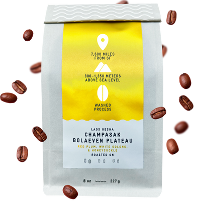 Laos Gesha Champasak Bolaven Plateau