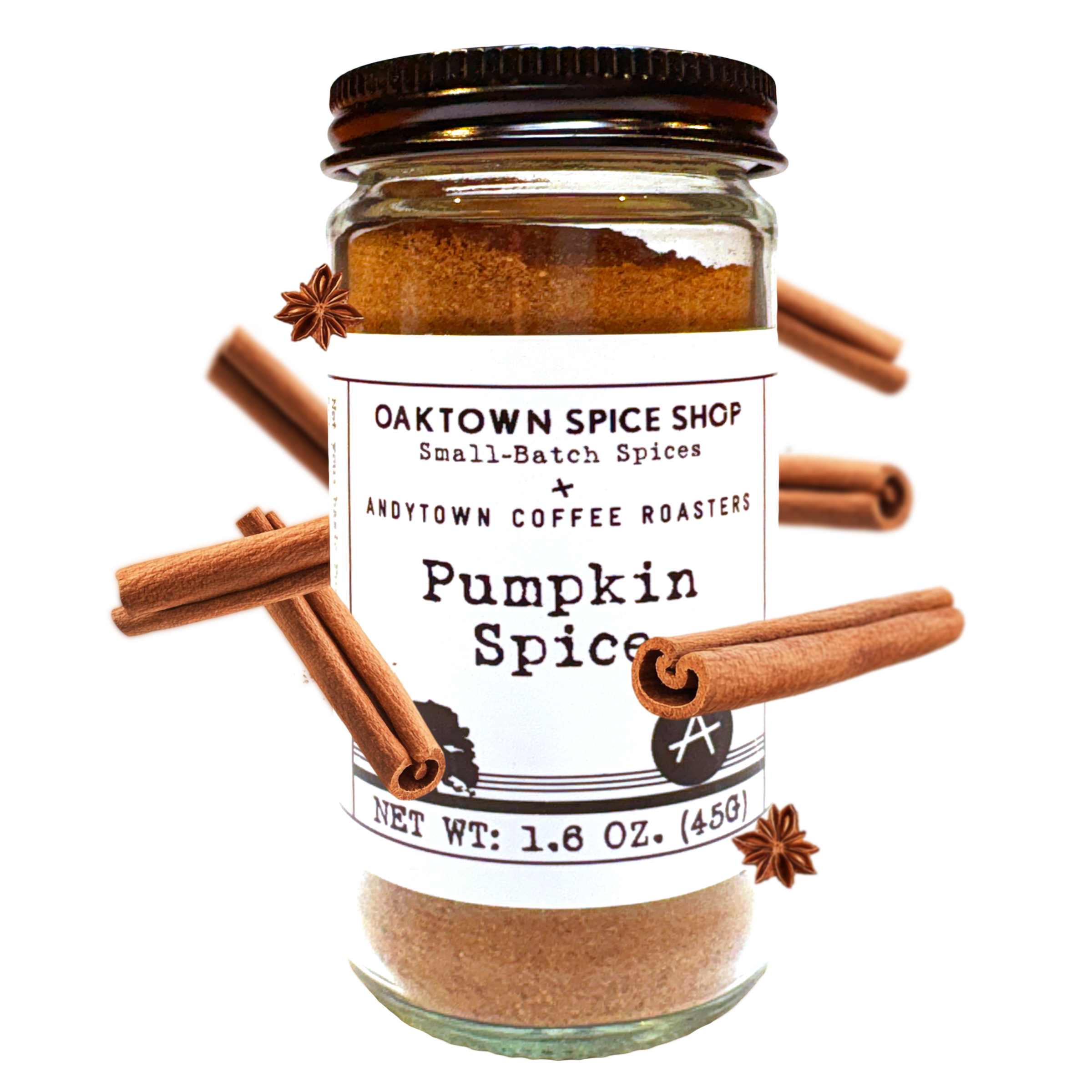 Andytown Pumpkin Spice Jar (2 oz)